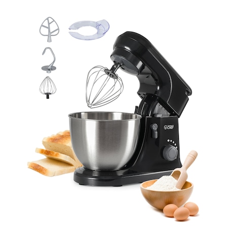 Commercial Chef Electric Stand Mixer 4.7 Quart, 7 Speed Settings CHSM53MB